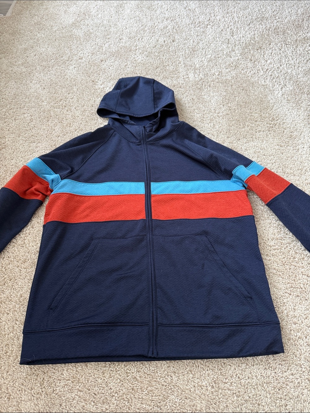 cotopaxi Navy Blue Hooded zip up